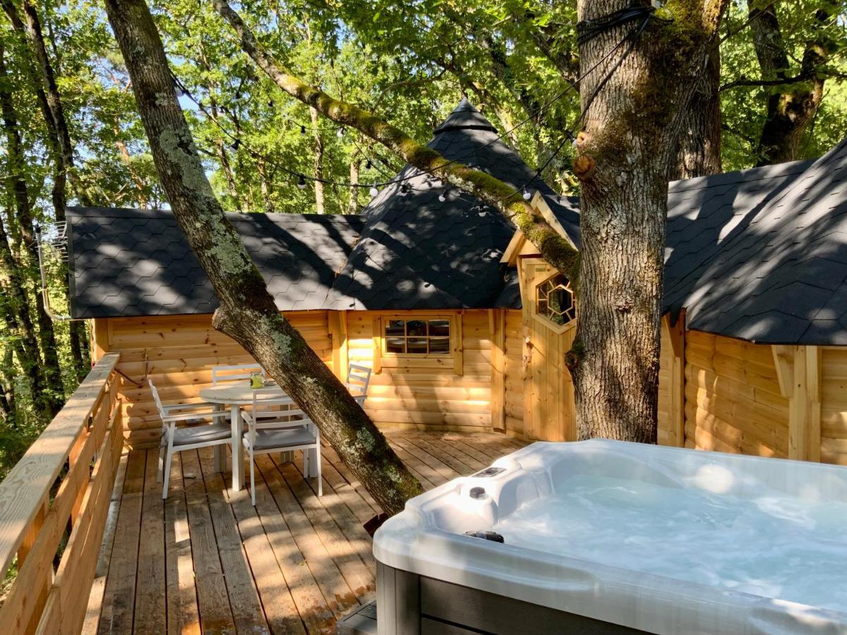 La Cabane Perchee De La Mure Bongheat Zewnętrze zdjęcie