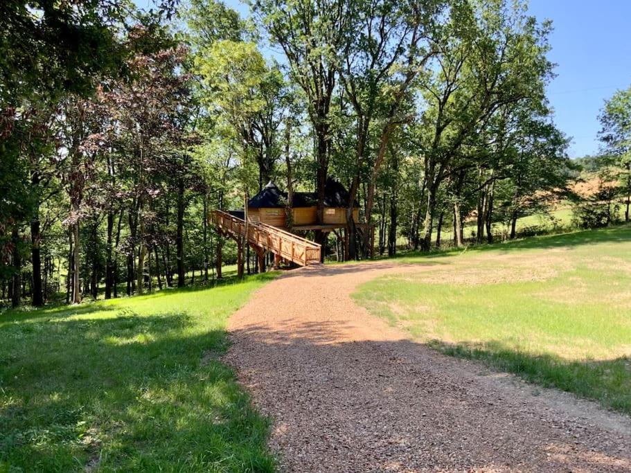 La Cabane Perchee De La Mure Bongheat Zewnętrze zdjęcie